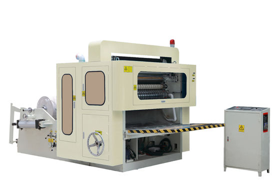 Größe PLC W Falten-225mm 1300sheets/Min Tissue Paper Maker