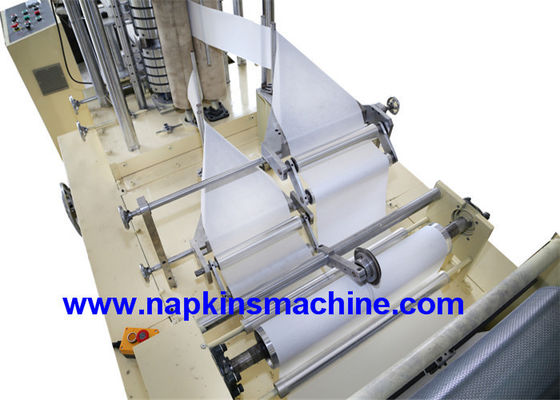 380V Getränkeservietten-Falten-Maschine des Farbdruck-5.5KW