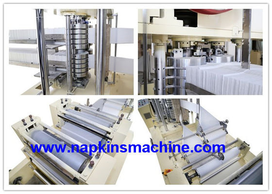 Riesiges Rollenservietten-Prägungsmaschine, 3000 Stücke/Min Tissue Paper Production Machine