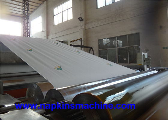Siemens PLC-Servietten-Druckmaschine, 1200 Stücke/Min Digital Napkin Printing Machine