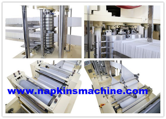 2 Schicht lamellierte Servietten-Falten-Maschine, 2200 Blätter/Min Tissue Folder