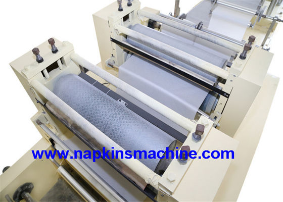 Niedrige Seidenpapier-Druckmaschine der Falten-380V