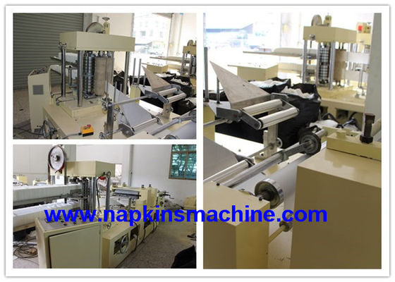 7.5KW 4 Seidenpapier-Serviette der Falten-330mm, die Maschine herstellt