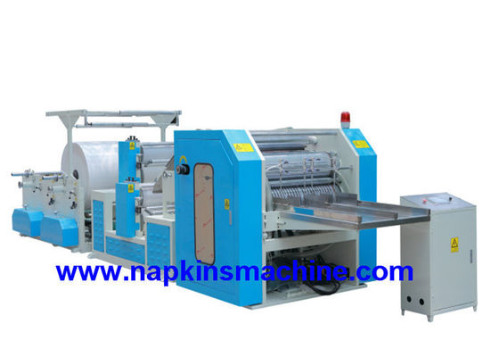 7.5KW 1/8 Falte Vakuumgewebe-Druckmaschine/Servietten-Produktionsmaschine