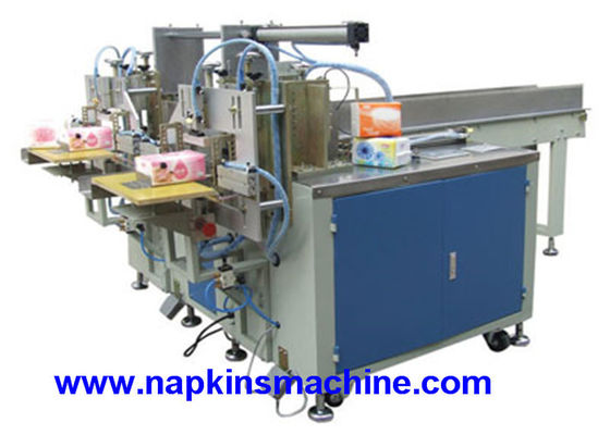 2 Förderband-Seidenpapier-Verpackungsmaschine des Weg-2.5KW