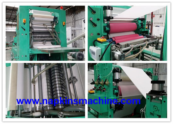 CER N faltet PLC-Kontrolleur Hand Towel Machine/Gewebe-Produktionsmaschine