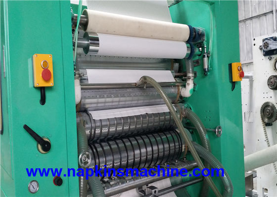 CER 1/6 Breiten-Seidenpapier-Produktions-Maschine der Falten-990mm