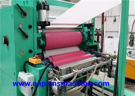CER 1/6 Breiten-Seidenpapier-Produktions-Maschine der Falten-990mm