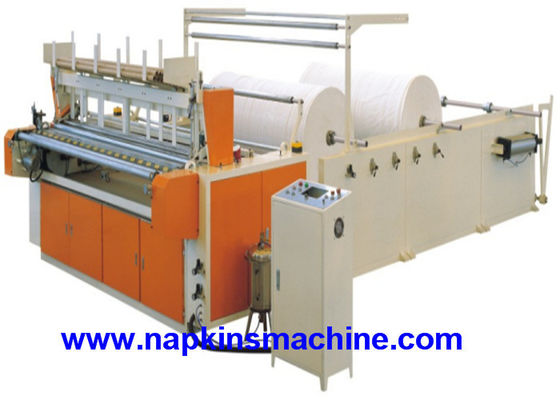 1400mm Breite PLC-Touch Screen Toilettenpapier, das Maschine umwandelt
