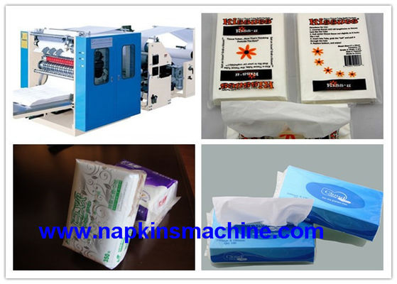 60 Servietten-Abschminktuch-Papier-Herstellungs-Maschine M/Minute 380V