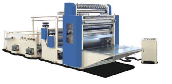 CER bescheinigte 380V Interfold V faltete Seidenpapier-Maschinerie