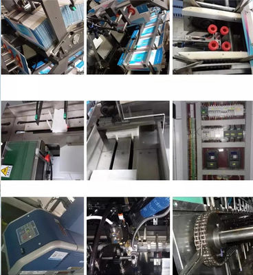 85 Stücke/Minute Seidenpapier-Verpackmaschine CPPs 3phase