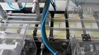 Automatische Abschminktuch-Kasten-Verpackungsmaschine-Dichtungs-Maschine, zum Solaris des Papierwürfel-Kastens herzustellen Abschminktuch