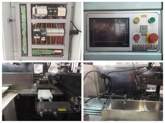 85 Kästen/Minute PLC-Kasten-Abschminktuch-Verpackungsmaschine