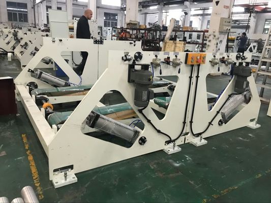 380V 2 Toilettenpapier-Rückspulenmaschine der Schicht-1400mm