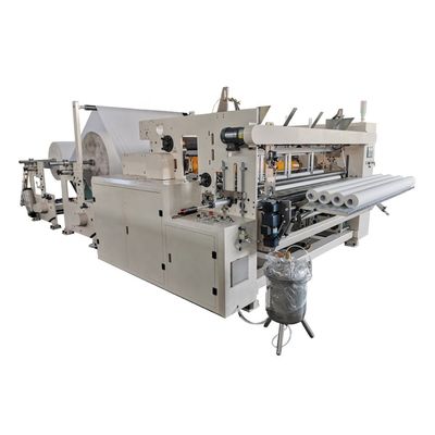 2 Breiten-Rückspulentoiletten-Rolle PCS 1400mm, die Maschine herstellt