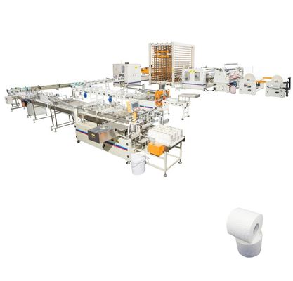 Plc-Touch Screen Toiletten-Rollenverpackungsmaschine