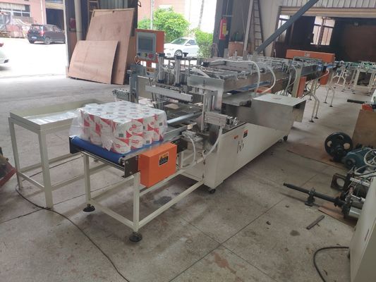 Förderband-Toiletten-Rollenverpackungsmaschine 220V 50HZ