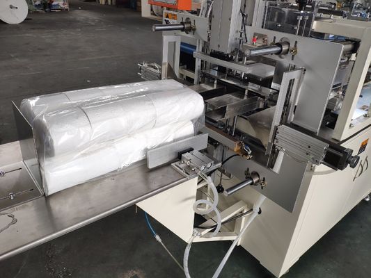Förderband-Toiletten-Rollenverpackungsmaschine 220V 50HZ