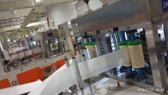 5.5KW 3000 Blätter/Min Lunch Napkin Embossing Machine