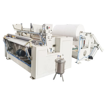 Pneumatische Toiletten-Rolle Rewinder HMI, die Maschine 500m/Min herstellt