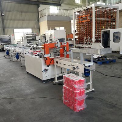 Pneumatische Toiletten-Rolle Rewinder HMI, die Maschine 500m/Min herstellt
