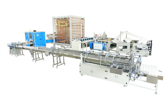 3 Delta-Toiletten-Gewebe-Rollenmaschine 500m/Min der Schicht-11KW