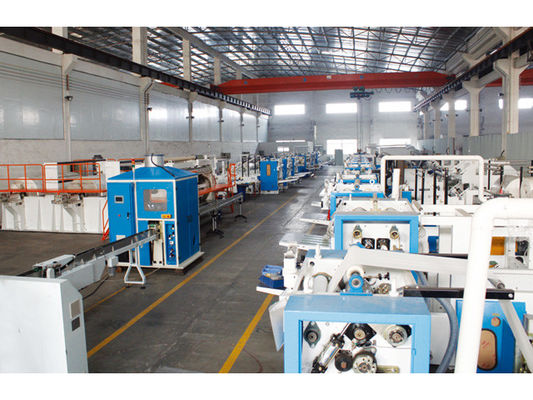 Falte 1200sheet/Min Embossing Bag Tissue Paper Maschinen-V