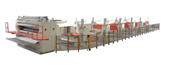 1200mm riesiges Rollenpneumatische zählende Abschminktuch-Maschine 7.5KW