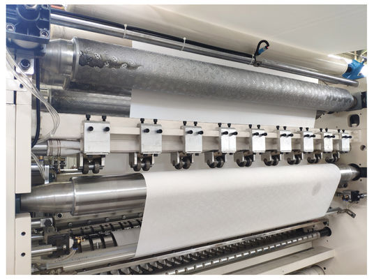 6 Linie Klotz-Säge STOSS Prägungsgesichts-Papiermaschine 4800sheets/min