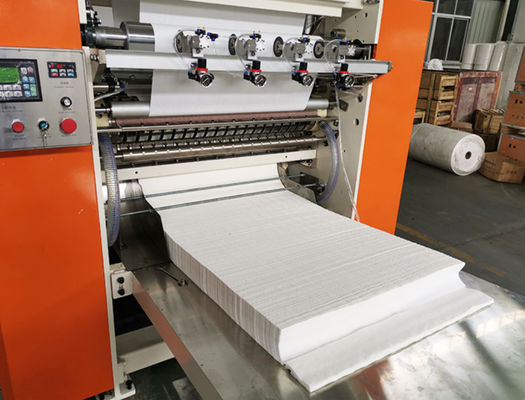 Abschminktuch-Papier-Maschinen-pneumatische Zählung 18g/M2 7.5KW