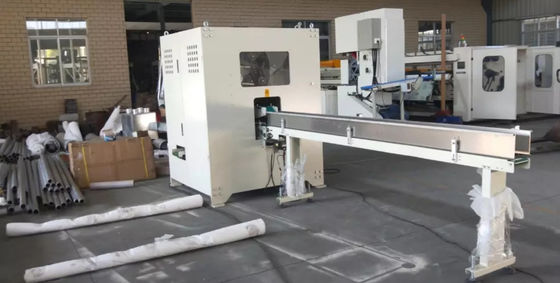 Abschminktuch-Fertigungsstraße-Rand 11KW 0.5Mpa, der 18g/m2 prägt