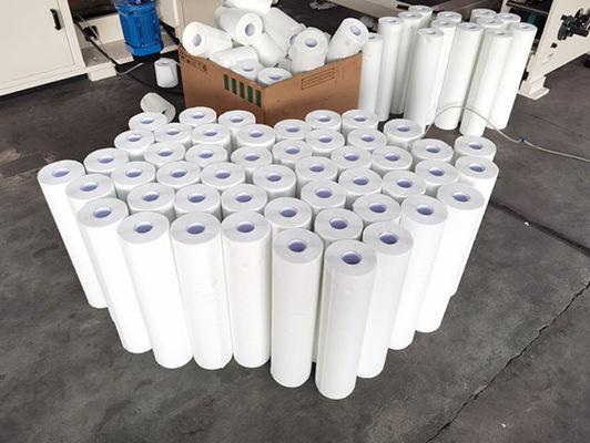 Toilettenpapier-Rollenmaschine 400m/Min With Wrapping 3500mm Breiten-11KW