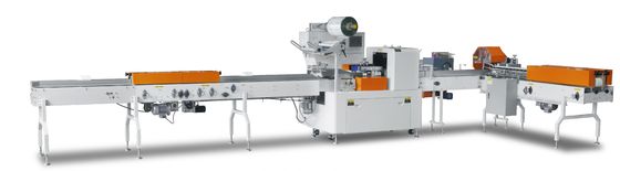 40 Taschen/Taschen-Servietten-Verpackungsmaschine-/Seidenpapier-Verpackungsmaschine der Minuten-7.5KW weiche